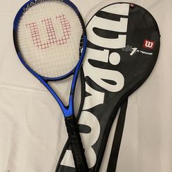 Wilson Tennis Racket and Bag