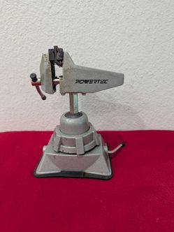 POWERTEC Vacuum Base Vise Swivel