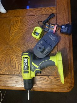 Ryobi 18V ONE+ Cordless Drill with Charger