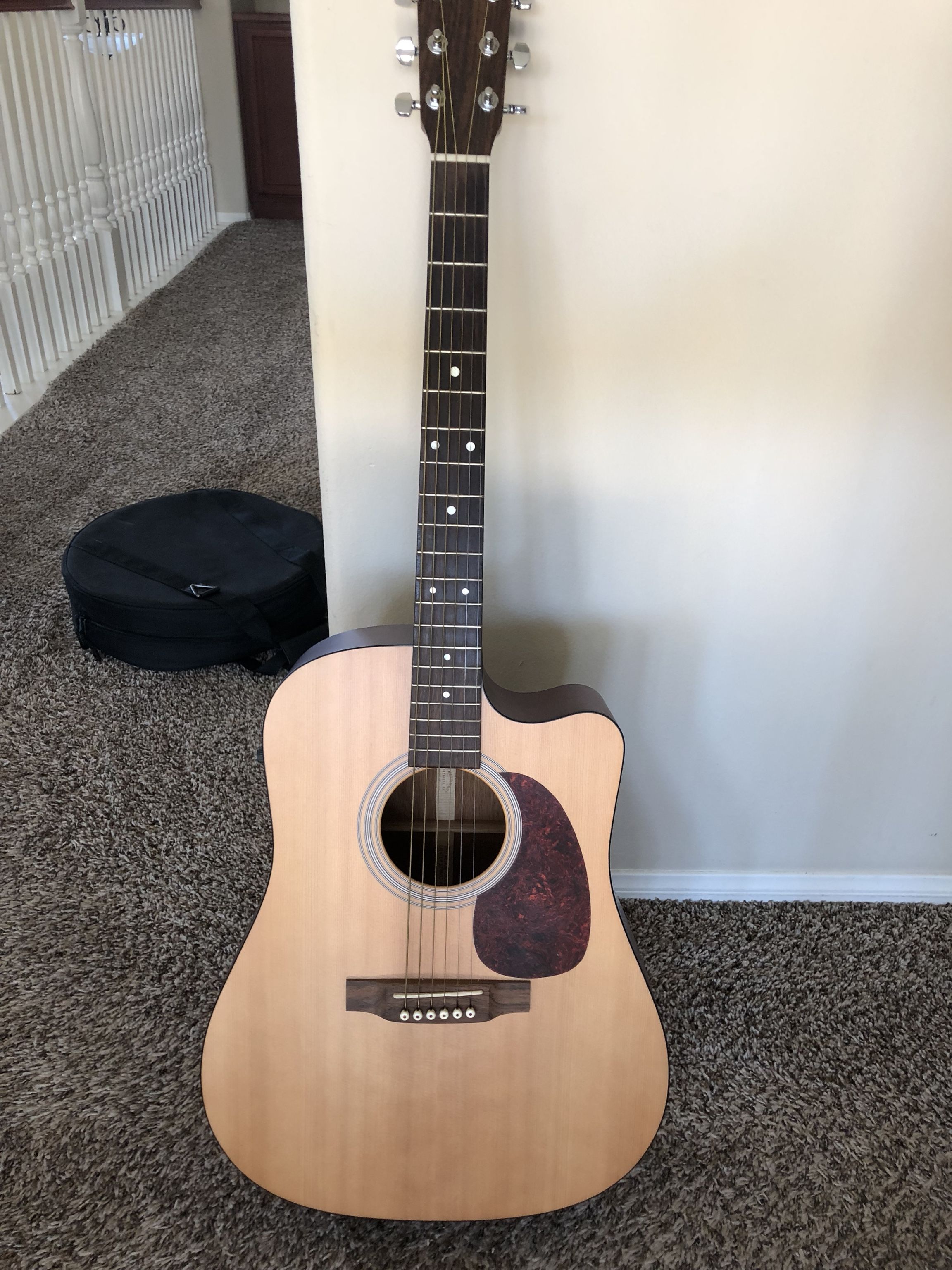 New  Martin DC1E  1997 Acoustic Electric Guitar and Case