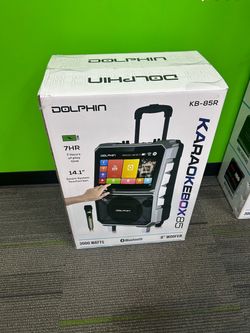 Dolphin KaraokeBox KB-85R Portable Karaoke Machine