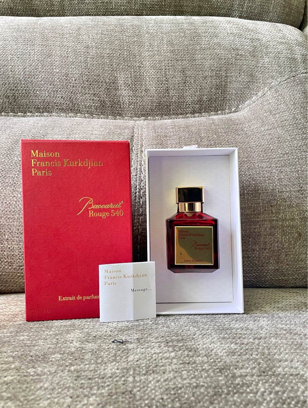 Baccarat Rouge 540 Extrait de parfum