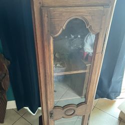 Wooden Glass Display Case 