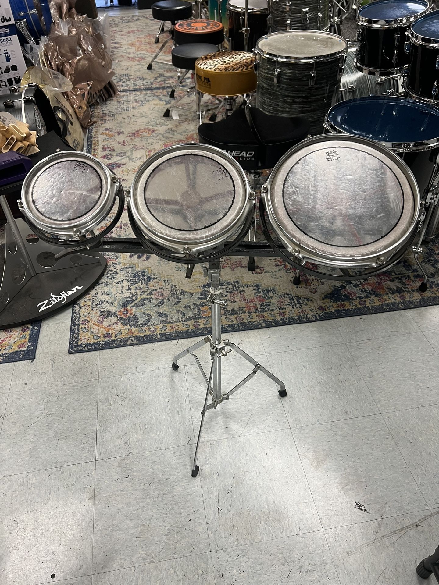 Remo Roto Toms And Stand