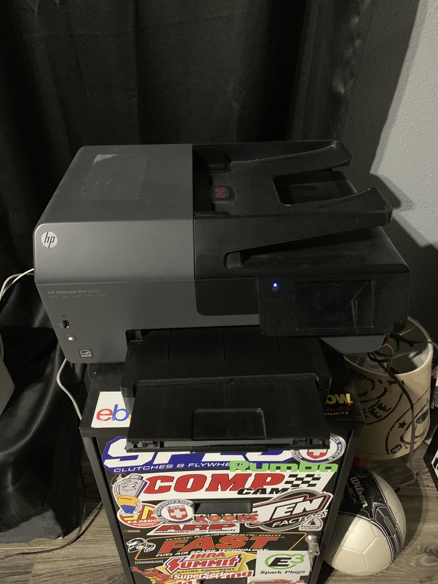 HP Officejet Pro 6830 printer, scanner, copier, fax, email