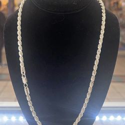 925 Silver Rope Chain 5mm