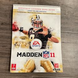 Officially Licensed Game Guide Madden, Nfl 11