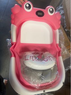 Baby Bathtub for Newborns (pink)
