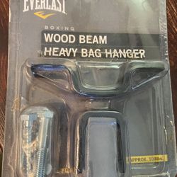 Wood Beam Heavy Bag Hanger