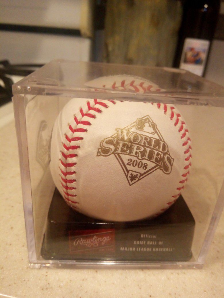 2008 Phillies World Series Baseball