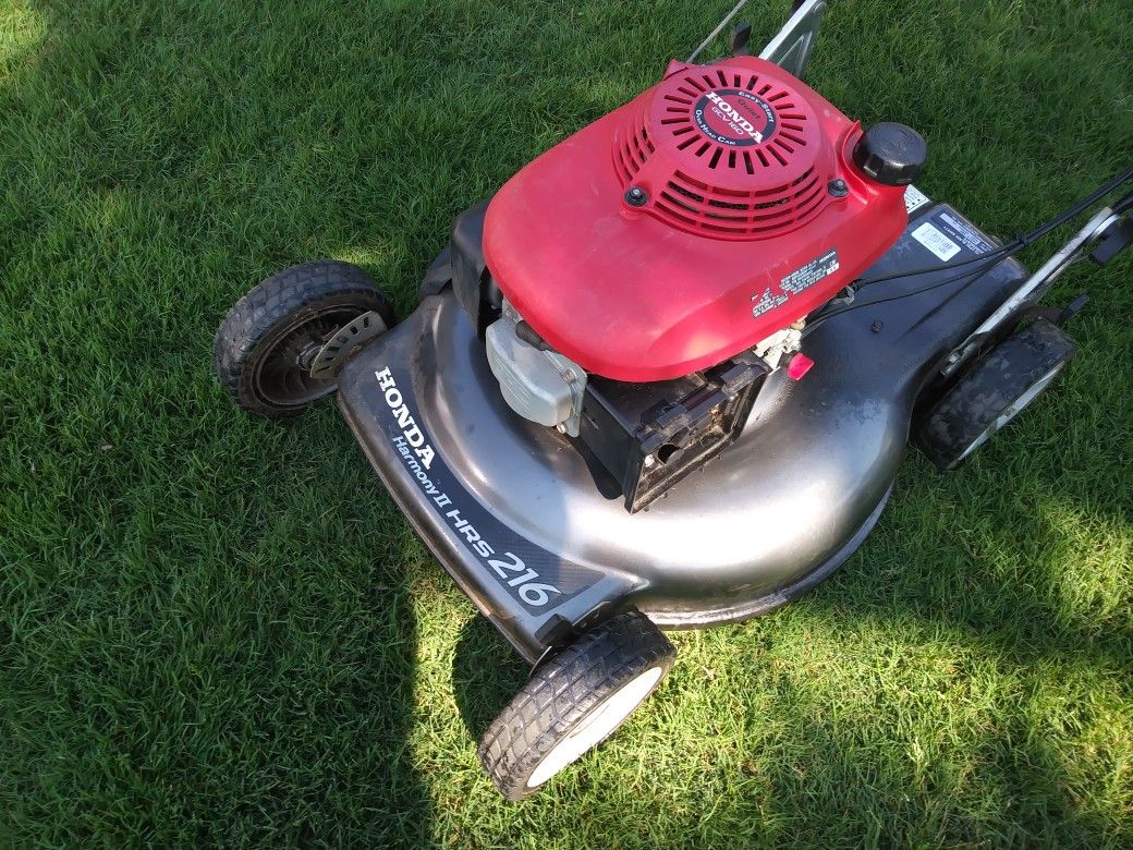 Honda self propelled Quadracut system