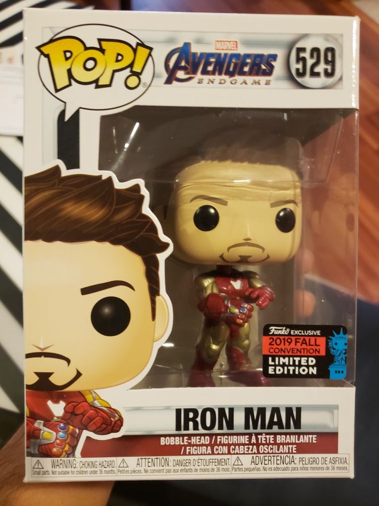 Funko Pop NYCC shared Iron Man