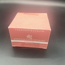 Crabtree Evelyn Rosewater & Pink Peppercorn Exfoliating Body SCRUB 7.7 oz.