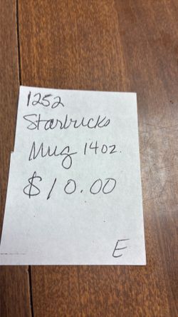 1252. Preowned Starbucks Been There Series Pike Place 14oz.  $10.00
