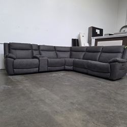6pc Reclining Sectional Couch-Free Delivery‼️