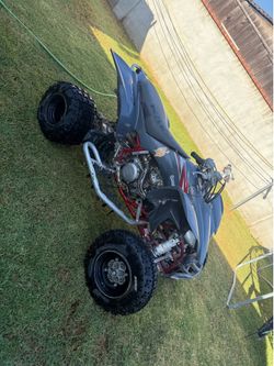 2008 yfz 450 with sand tires