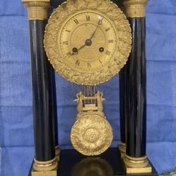Antique 19th century French Louis Phillip mantel clock