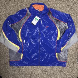 NIKE Project FROG Tracksuit Jacket Blue Black Men’s Sz XL HJ3290-539 $175 Baggy