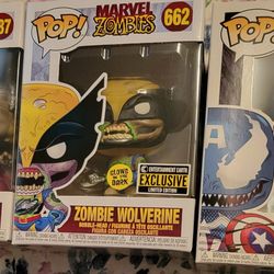 Funko Pop Zombie Thor Glow Wolverine Venomized Captain America