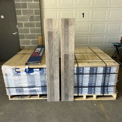 $47 - 124 Cases - LifePlank Driftstone XL Plank LVP Waterproof Flooring