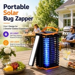 Portable Solar Bug Zapper