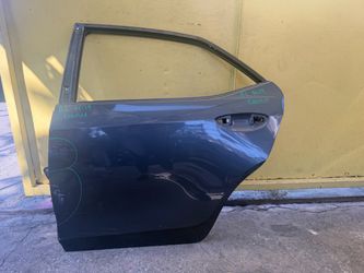 2014-2019 TOYOTA COROLLA REAR DRIVER SIDE DOOR SHELL #3