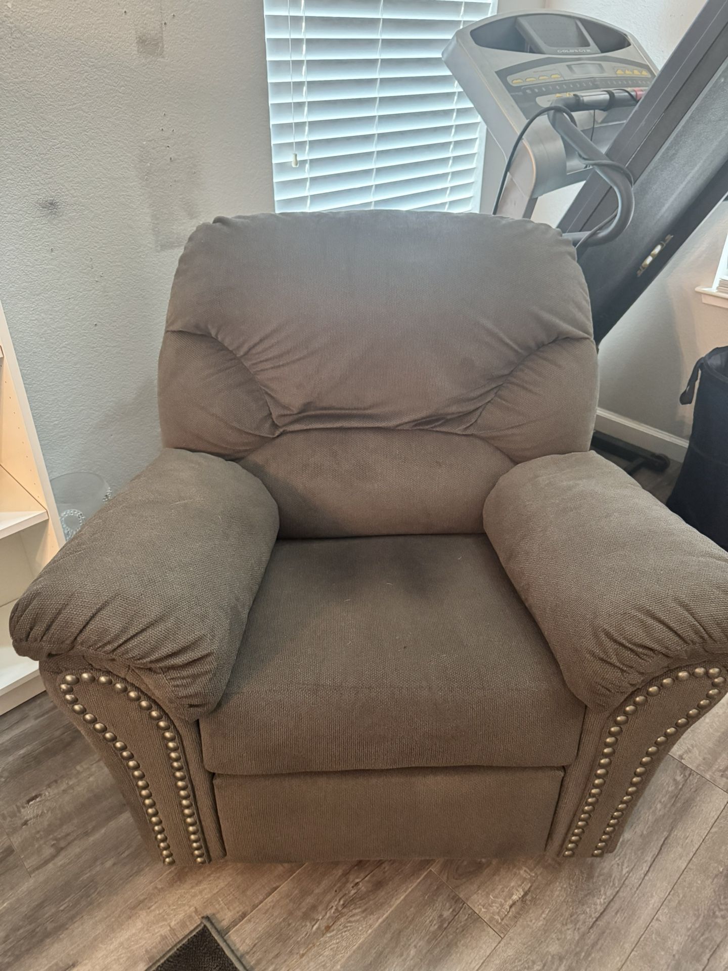 Loveseat and recliner