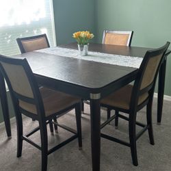 Hightop Dining Room Table Set