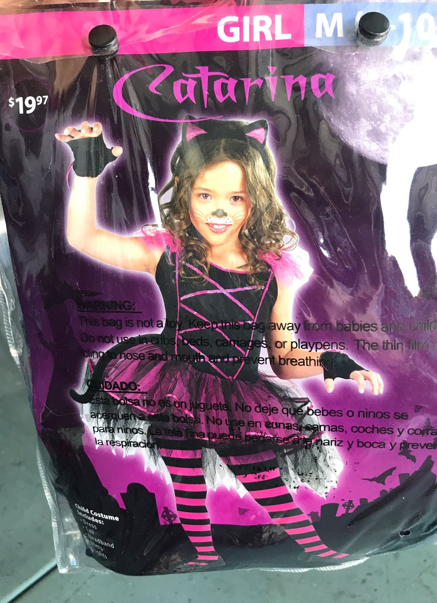 Catarina Girls Halloween Costume