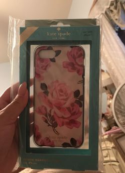 Brand new in box Kate Spade rose iPhone 7 case