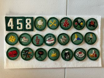 Vintage Girl Scout 60’s 70’s Junior Badges