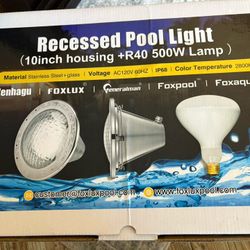 Pool Light & Extra Color Changing Bulb