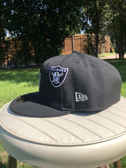 New Era X Just Don Las Vegas Oakland Raiders 59Fifty Fitted Hat SZ 7 3/4  for Sale in Dallas, TX - OfferUp