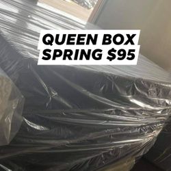 Queen BOX SPRING ONLY 