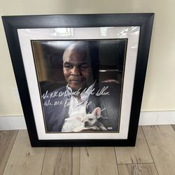 Mike tyson signed