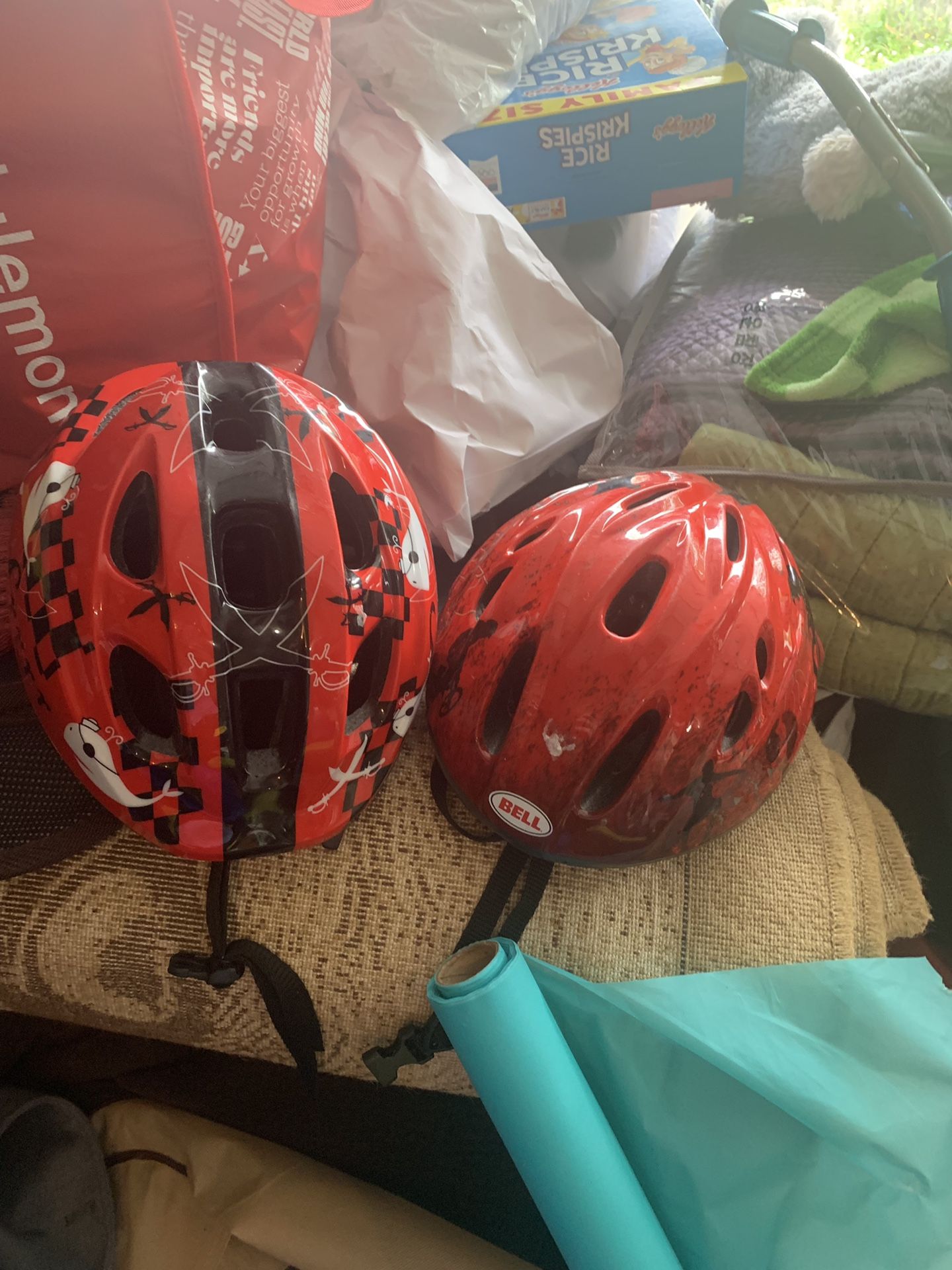 Kids helmets!