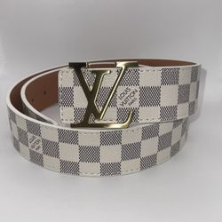 Louis Vuitton Initiales Damier Azur Belt Size 34-38