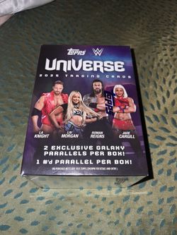 2025 topps wwe universe sealed blaster box