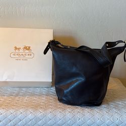 Authentic Leather Coach Handbag New