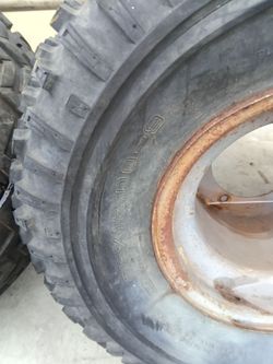 Tires and rims