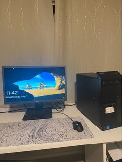 Lenovo i7 Desktop PC + Dual 1080p Monitors