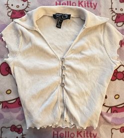 Forever 21 Hello Kitty button up 