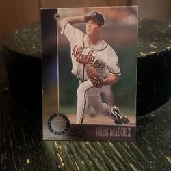 Greg Maddox Baseball Card