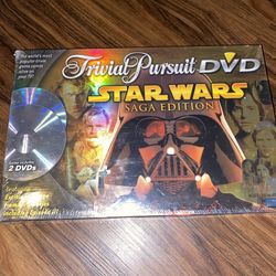 Star Wars Saga Edition Trivial Pursuit DVD Board Game. New