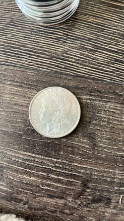 Circulated 1888 Morgan Silver Dollar , 