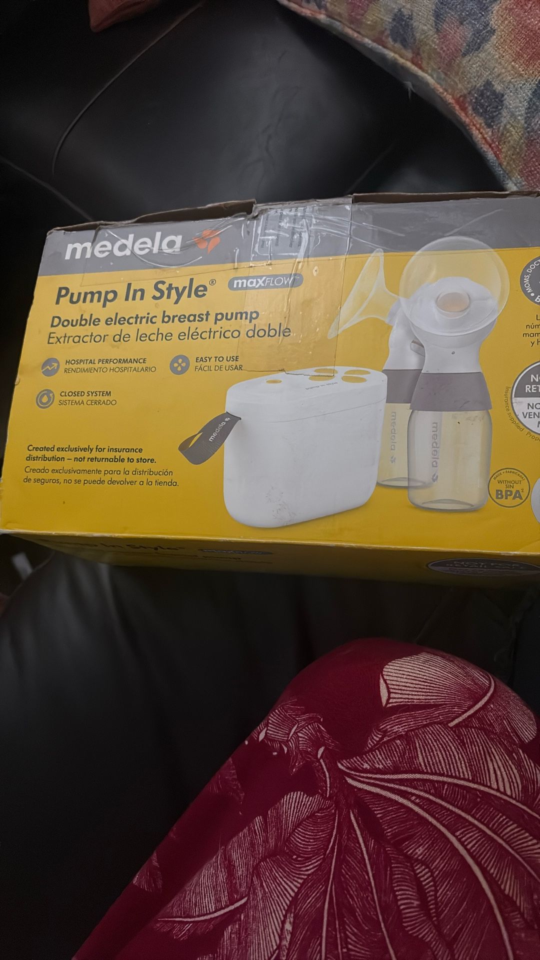 Medela pump in style double electric breast pump