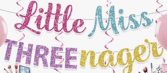 3 yr old banner