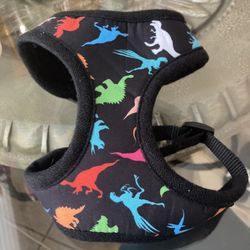 Dog Dinosaurs Harness Vest size S 