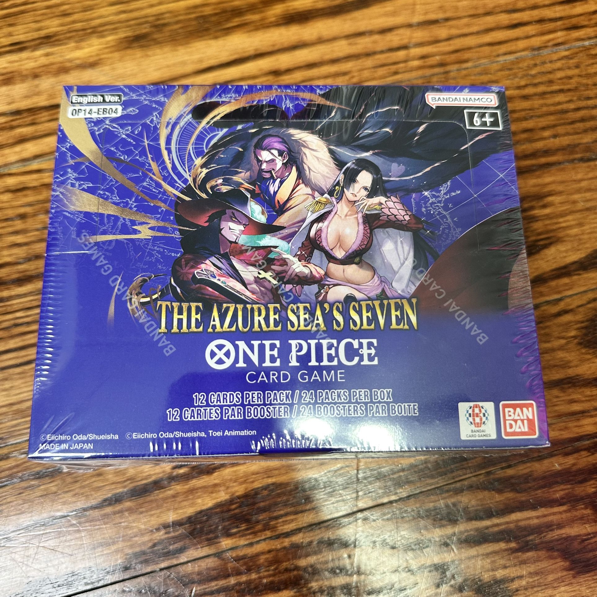 Bandi One Piece The Azure Seas OP14 Booster Box