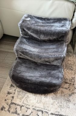 Gray Pet Steps Stairs
